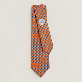 Trois Petits Maillons tie - Blue | Hermès USA